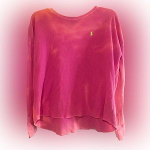 Polo Ralph Lauren | Women's Tye DyeThermal PulloverTop XL